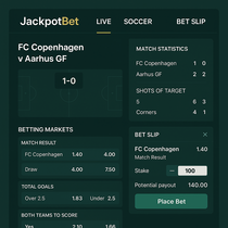 JackpotBet - Sports Betting - Odds på Danske Sportsbegivenheder